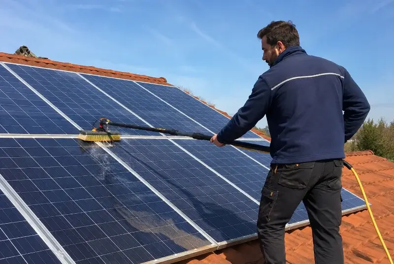 Nettoyage et entretien de panneaux solaires à Fouras